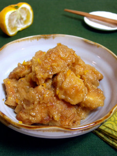鶏胸ソテーの柚子みぞれ煮-レシピのメイン写真