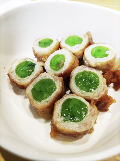 野菜嫌いの子供に☆小松菜の肉巻き-レシピのメイン写真