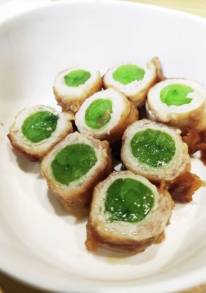 野菜嫌いの子供に☆小松菜の肉巻き-レシピのメイン写真
