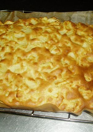 サラダ油でできる簡単りんごケーキ-レシピのメイン写真