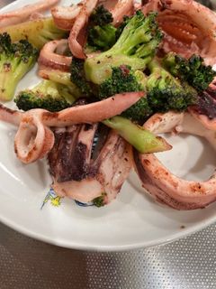 イカとブロッコリーの塩バター炒め-レシピのメイン写真