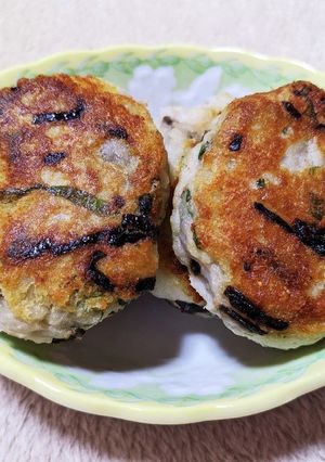 塩昆布と大葉の里芋おやき-レシピのメイン写真