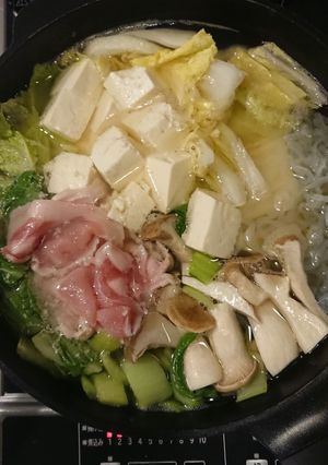超お手抜き☆簡単!豚しゃぶ鍋-レシピのメイン写真