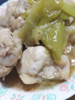 レンジで手羽元とネギのさっぱり煮-レシピのメイン写真