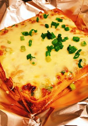 納豆トースト-レシピのメイン写真