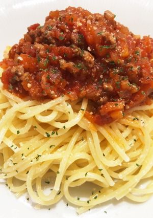 洋食屋さんの【ミートソースパスタ】-レシピのメイン写真