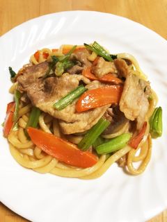 醤油味♪焼きうどん-レシピのメイン写真