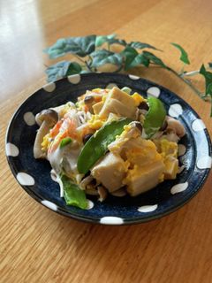 高野豆腐の卵とじ-レシピのメイン写真