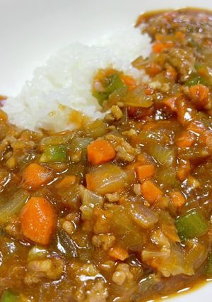 ドライカレー(キーマカレー)-レシピのメイン写真