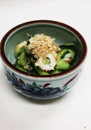 ◇簡単！めかぶときゅうりと竹輪の和え物◇-レシピのメイン写真