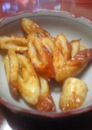 ちくわのカレー焼きそば味-レシピのメイン写真