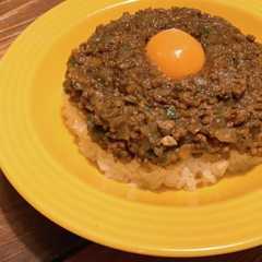 รูปของ 市販ルーで作る簡単キーマカレー