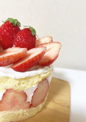 基本のスポンジケーキ-レシピのメイン写真