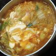 豆腐チゲ風スープ