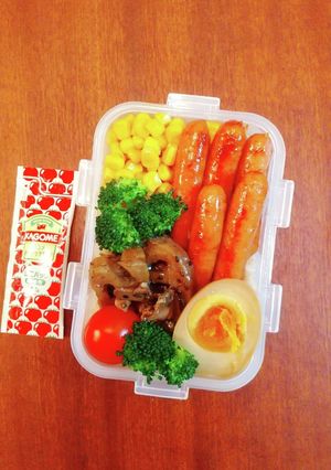 お弁当　ウィンナー-レシピのメイン写真
