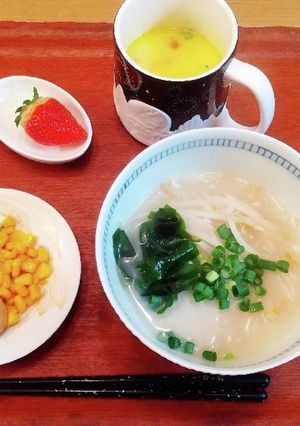 コストコ　コムタンスープポーション　献立-レシピのメイン写真