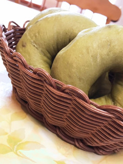 モッチリ抹茶ベーグル-レシピのメイン写真