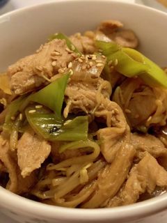 ヨーロッパでも!豚肉ですき焼き風-レシピのメイン写真