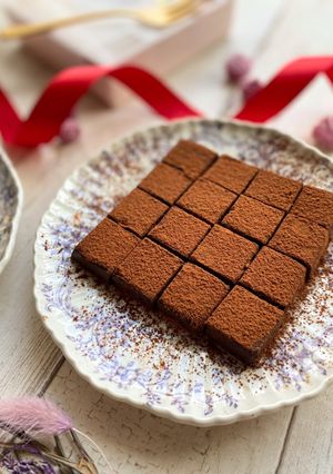 生クリーム無し♪本みりんで♪生チョコ♡-レシピのメイン写真