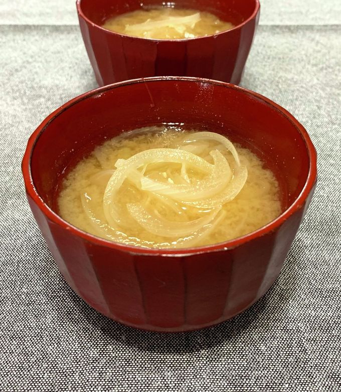 千切り玉ねぎのお味噌汁-レシピのメイン写真