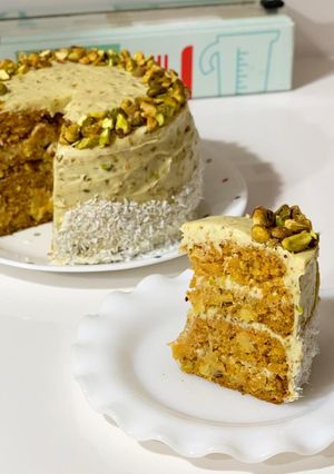ピスタチオキャロットケーキ-レシピのメイン写真