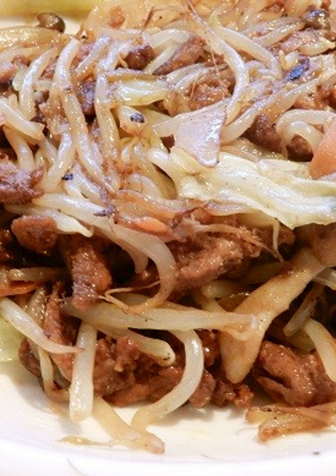 プラントベース　大豆のお肉と野菜炒め-レシピのメイン写真