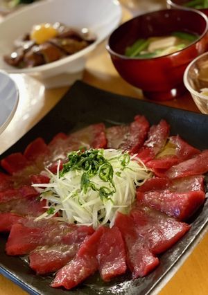 マグロの和風カルパッチョ-レシピのメイン写真