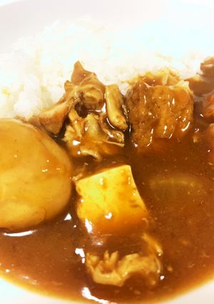 おでんでリメイク！おでんカレー（╹◡╹）-レシピのメイン写真
