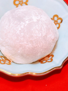 電子レンジで簡単!ぶどうチョコ大福-レシピのメイン写真