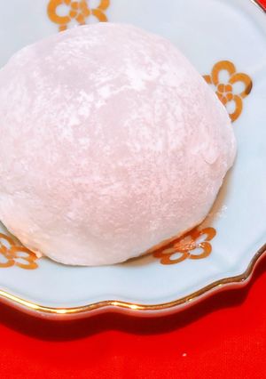 電子レンジで簡単！ぶどうチョコ大福-レシピのメイン写真