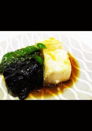 絹豆腐の揚げ出し豆腐 ナスピーマン-レシピのメイン写真