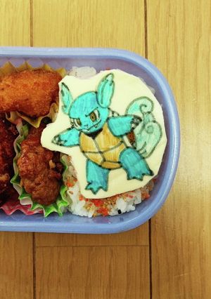 お弁当　ポケモンキャラ　オブアート♧-レシピのメイン写真