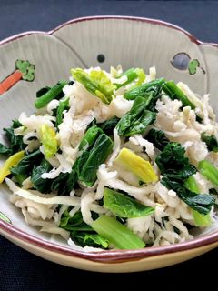 切り干し大根とほうれん草のお浸し♪副菜-レシピのメイン写真