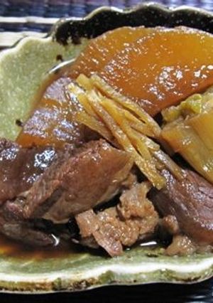 ご飯が進む!甘辛な牛スジ大根-レシピのメイン写真