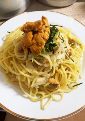 雲丹の和風クリームパスタ-レシピのメイン写真