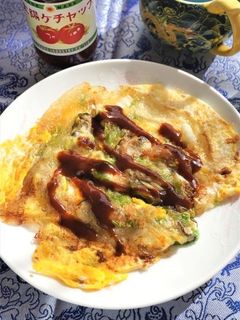 №49 牡蠣の台湾風オムレツ-レシピのメイン写真