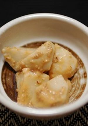 里芋の辛子味噌和え-レシピのメイン写真