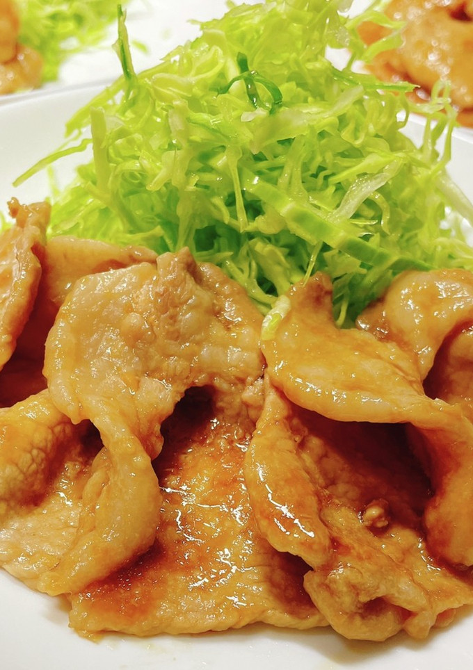 ごはんがすすむ！豚肉スタミナしょうが焼き-レシピのメイン写真
