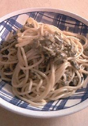 バジル風味 ボンゴレスパゲティー-レシピのメイン写真