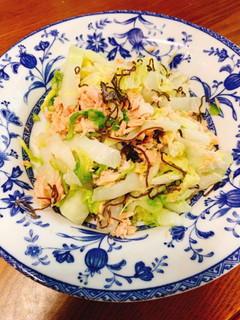 簡単♪白菜のツナ昆布和え-レシピのメイン写真