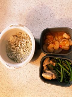 山芋と鶏肉バター焼き高校生男子弁当-レシピのメイン写真