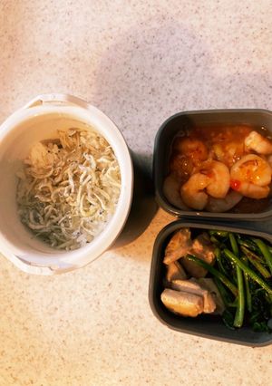 山芋と鶏肉バター焼き高校生男子弁当-レシピのメイン写真