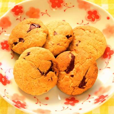 ☺HMで簡単♪チョコレート入りクッキー☺ by hirokoh