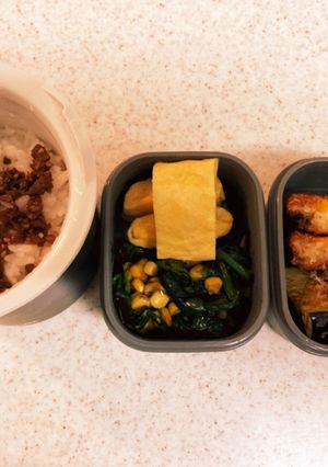 茄子の繁焼き高校生男子弁当-レシピのメイン写真