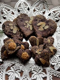 「バレンタイン用米ぬかクッキー」-レシピのメイン写真