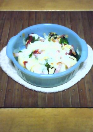 じゃがいもとブロッコリーのチーズ焼き-レシピのメイン写真