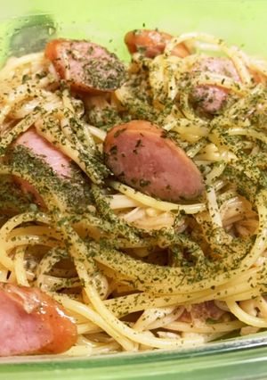 糖質オフつけそえ・にんにく香る和風パスタ-レシピのメイン写真