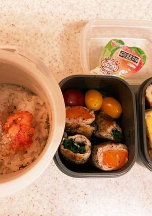 海苔の卵焼き高校生男子弁当-レシピのメイン写真