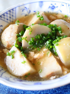里芋と鶏挽き肉のあんかけ-レシピのメイン写真