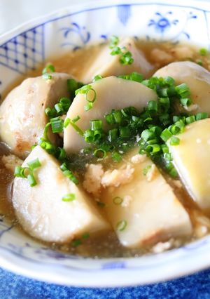 里芋と鶏挽き肉のあんかけ-レシピのメイン写真
